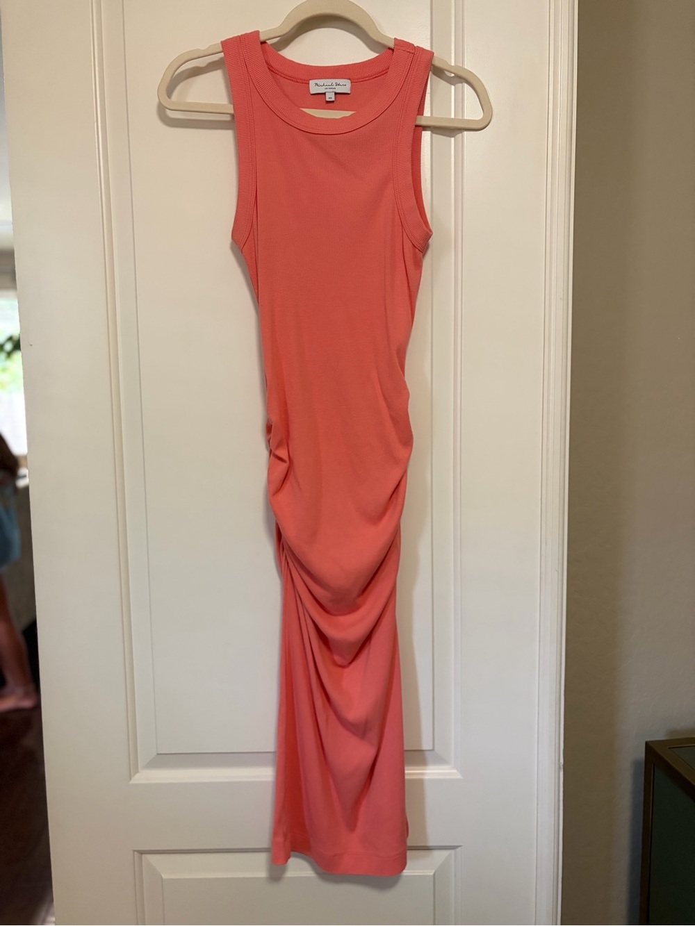 🪸🌴☀️Michael Stars Coral Sleeveless Tank Maxi Dress🐬🌊🪸